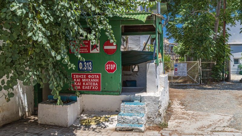 Utflykt 2: �ver den gr�na linjen i Nicosia (inkl. lunch)